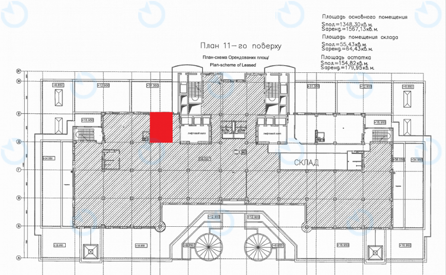 Оренда офісу 32 м.кв 11 поверх Євразія - фото 5