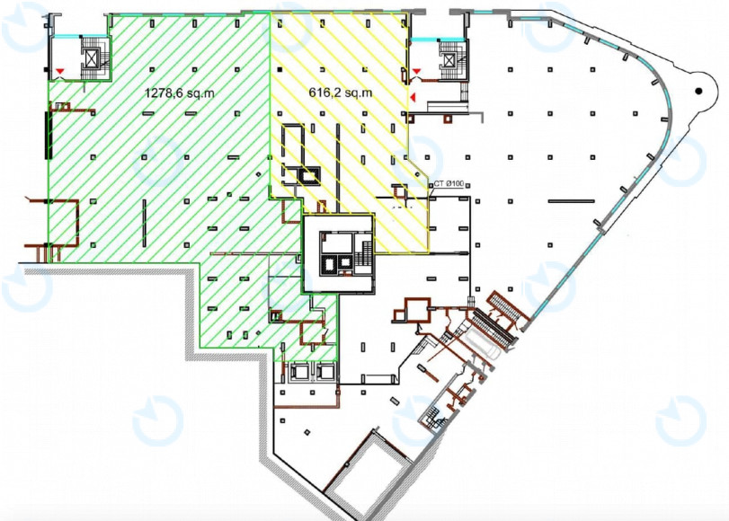 Аренда офиса 1864 м.кв 2 этаж Покровский Посад - фото 7