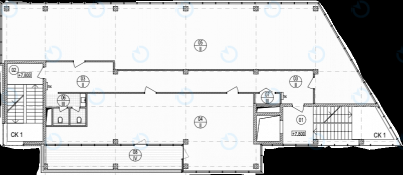 Продаж офісу 356 м.кв 3 поверх Паровоз