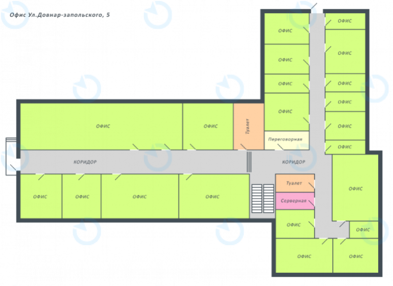 Аренда офиса 15 м.кв 2 этаж Five - фото 4