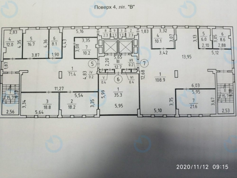 Оренда офісу 180 м.кв 4 поверх Багговутівська, 23 - фото 6