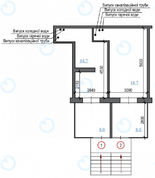 Продажа офиса 22 м.кв 1 этаж Гарматная, 44