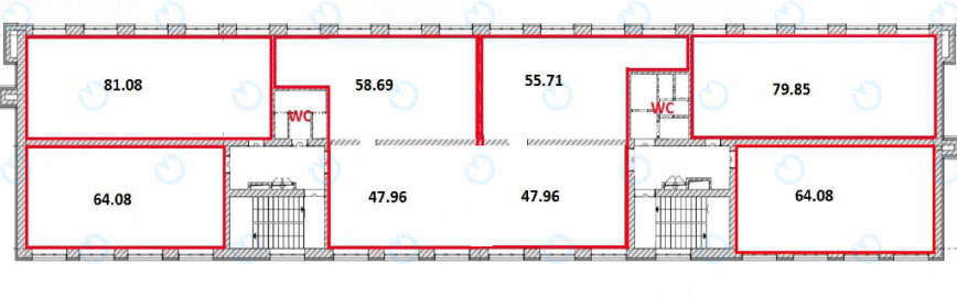 Продажа офиса 512 м.кв 2 этаж Евро Таун - фото 4