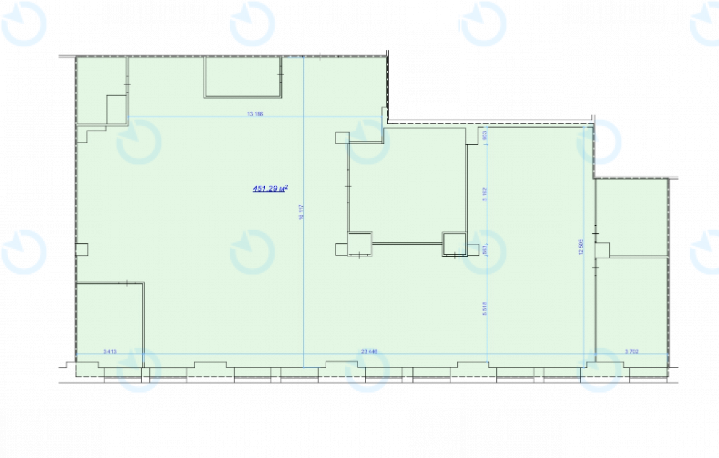 Оренда офісу 451 м.кв 2 поверх Horizon Park - фото 30