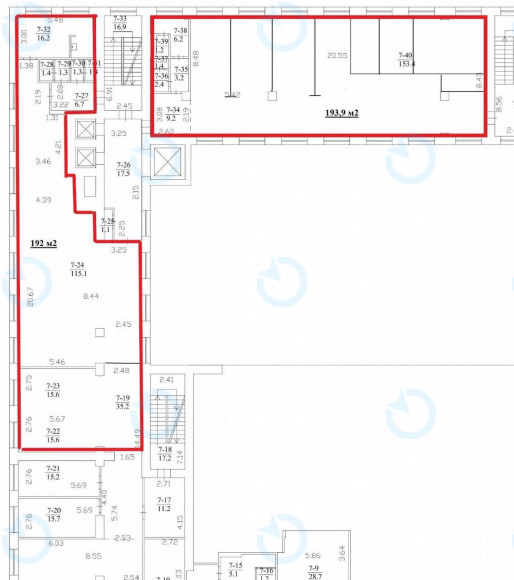 Аренда офиса 193 м.кв 3 этаж Крещатик-Плаза - фото 9