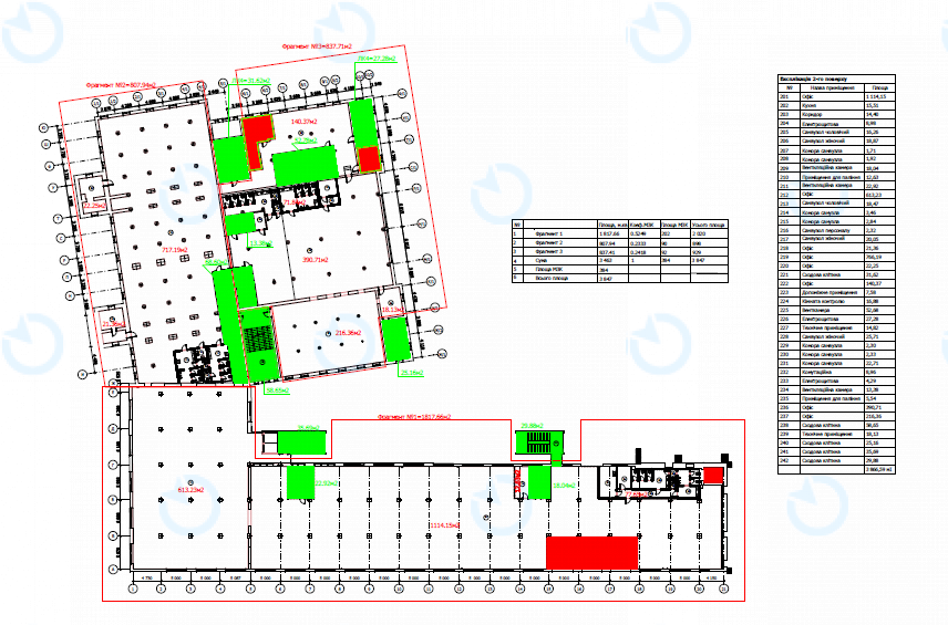 Оренда офісу 3847 м.кв 2 поверх ROSHEN PLAZA - фото 2