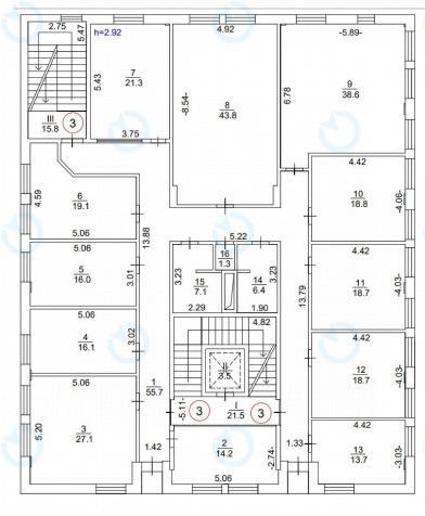 Продажа офиса 2520 м.кв 1-6 этаж Pixel Hub - фото 16