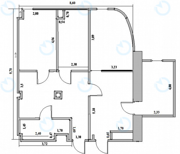 Оренда офісу 95 м.кв 1 поверх Ферммаш - фото 2