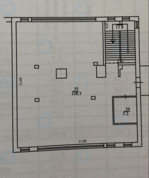 Аренда офиса 150 м.кв 5 этаж Малевича, 86Г