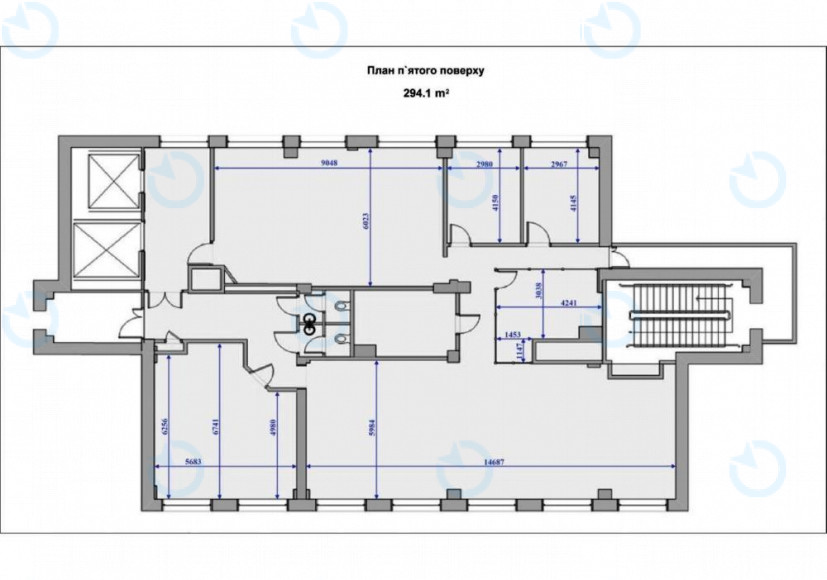 Оренда офісу 120 м.кв 5 поверх М-Міст - фото 10
