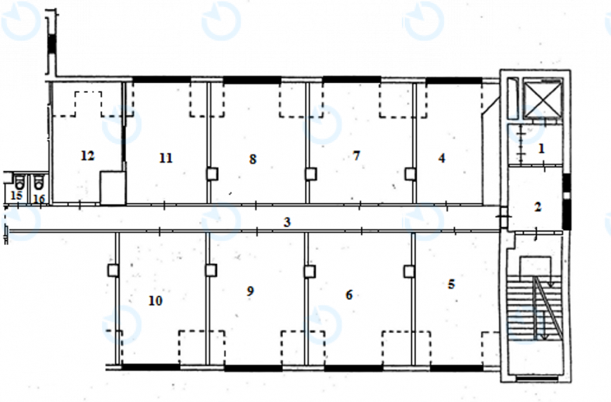 Оренда офісу 320 м.кв 6 поверх Флора Парк - фото 14