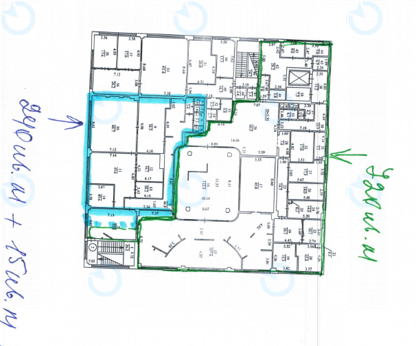 Аренда офиса 720 м.кв 2 этаж Бандеры 26 - фото 11