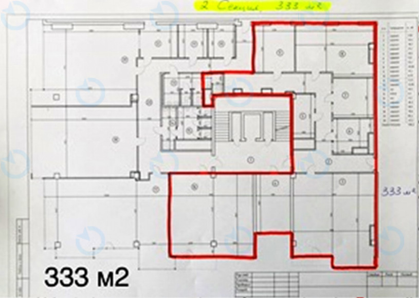Оренда офісу 333 м.кв 2 поверх Кристал