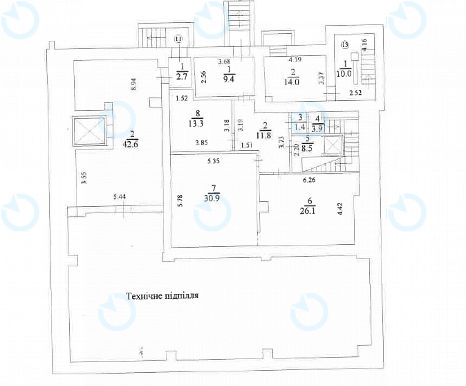 Оренда офісу 287 м.кв 8 поверх Велика Васильківська, 39 - фото 32