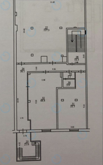Оренда офісу 288 м.кв 4 поверх Малевича, 86Г
