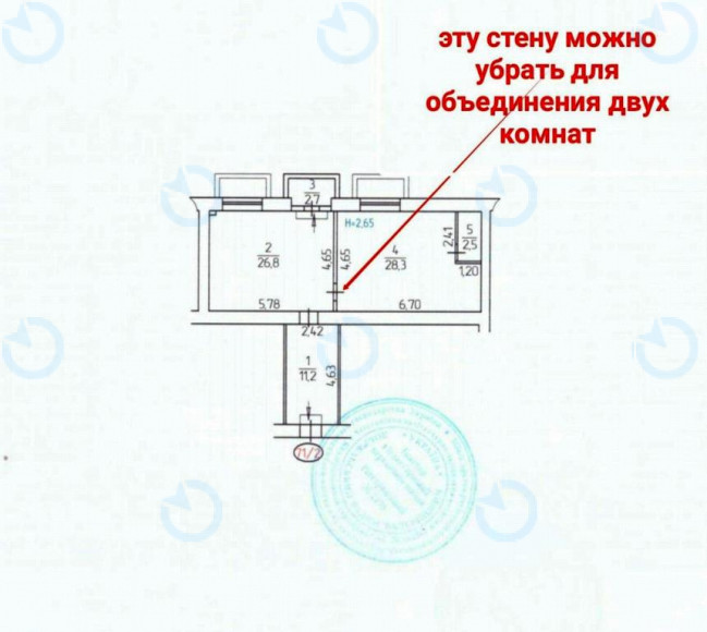 Оренда офісу 72 м.кв 1 поверх Бурмистенка, 3 - фото 6