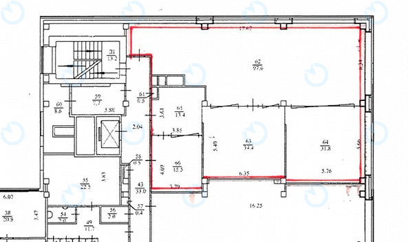 Аренда офиса 208 м.кв 4 этаж Инком (Compass FM) - фото 13