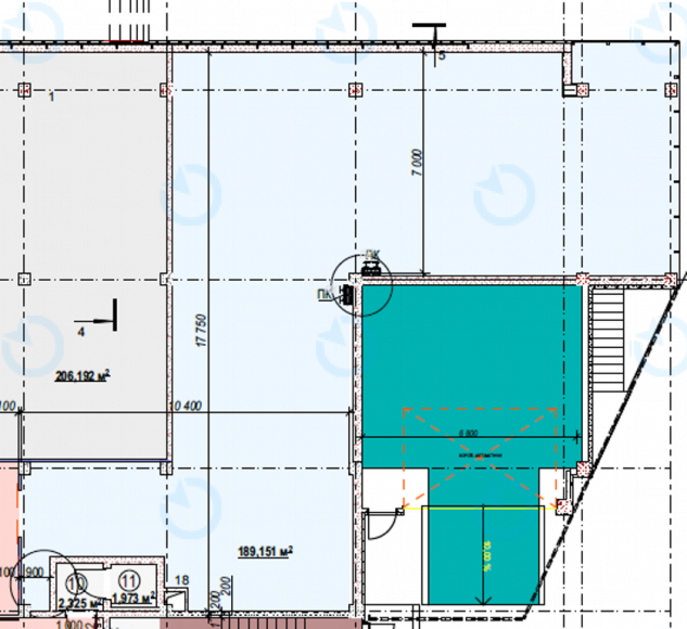 Оренда офісу 189 м.кв 1 поверх Амаркорд