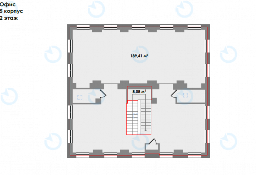 Оренда офісу 388 м.кв 1 поверх Форум West Side (Вест Сайт) - фото 11