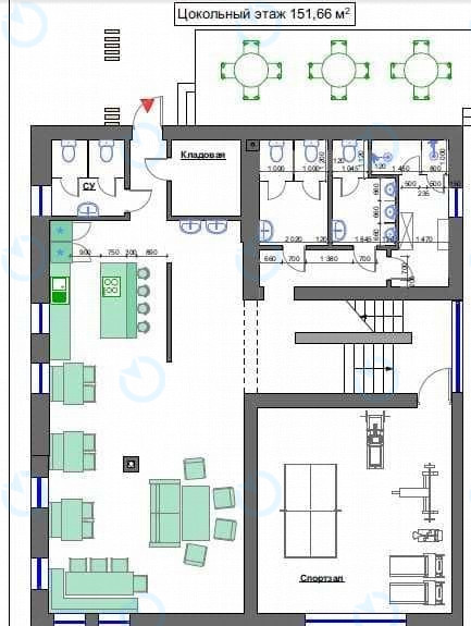 Оренда офісу 561 м.кв 1-3 поверх Яблунева, 9 - фото 15