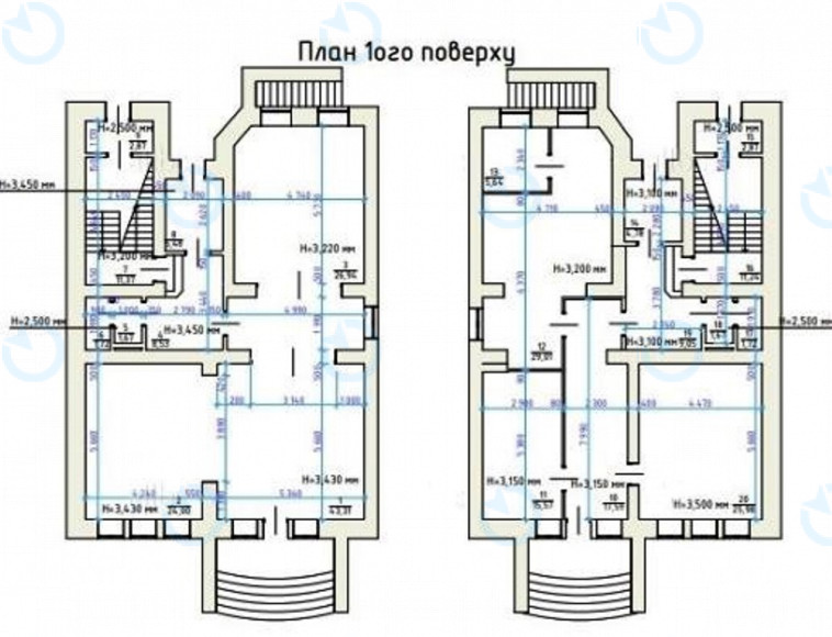 Аренда офиса 1752 м.кв 1 этаж Симона Петлюры, 14 - фото 30