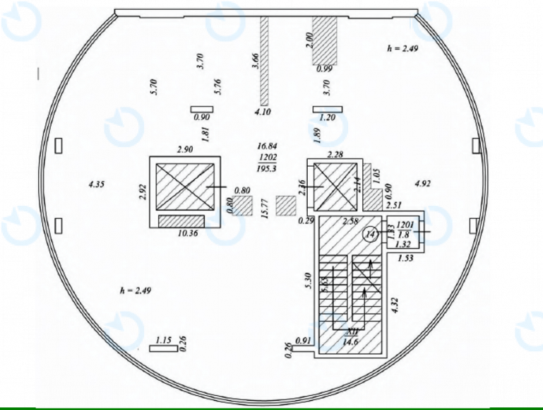 Продаж офісу 219 м.кв 11 поверх 118 Tower - фото 4