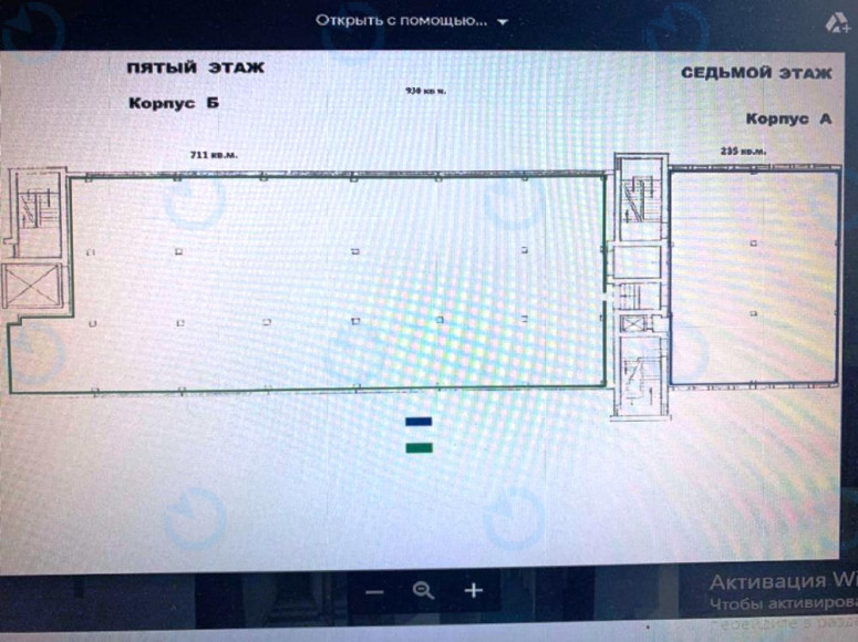 Продаж офісу 941 м.кв 5 поверх 44 Centre - фото 4