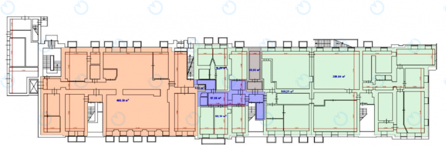 Аренда офиса 673 м.кв 0 этаж Деловая, 3