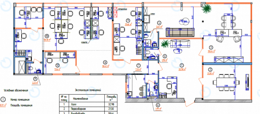 Оренда офісу 264 м.кв 7 поверх Південний Палац - фото 10