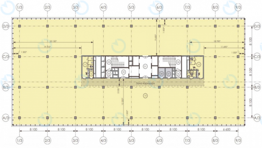 Оренда офісу 1640 м.кв 3 поверх UNIT.City