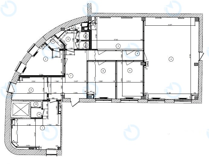 Оренда офісу 240 м.кв 2 поверх Олімп - фото 16