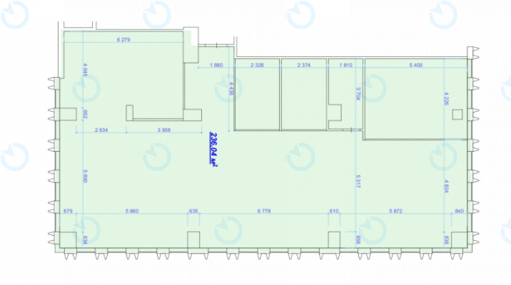 Оренда офісу 236 м.кв 16 поверх Horizon Park-2 - фото 14
