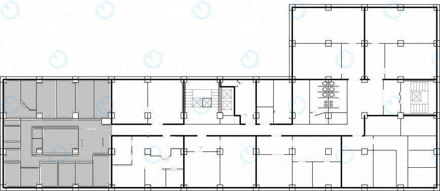 Оренда офісу 416 м.кв 5 поверх НЕСТ - фото 2