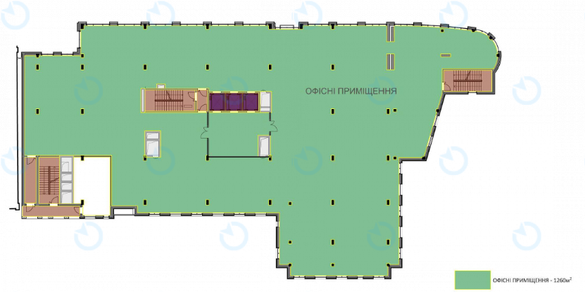 Оренда офісу 1260 м.кв 4 поверх Rich Port - фото 5