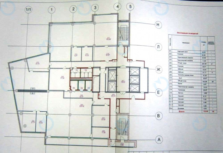 Аренда офиса 723 м.кв 2 этаж Премиум - фото 7