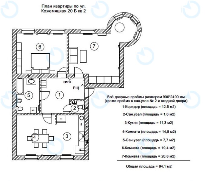 Оренда офісу 94 м.кв 2 поверх Кожум'яцька, 20 - фото 10