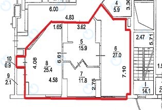 Оренда офісу 81 м.кв 8 поверх Європа Плаза - фото 8