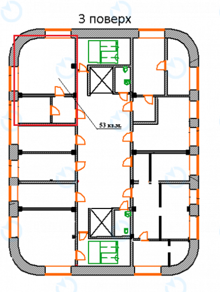Оренда офісу 53 м.кв 3 поверх Ферммаш