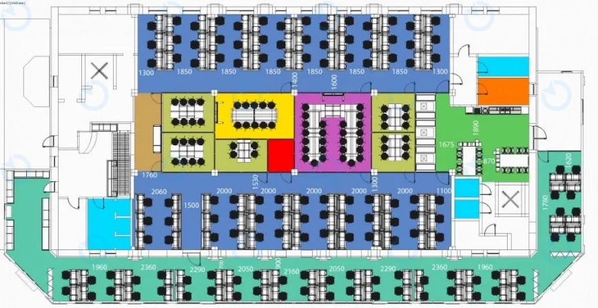 Продажа офиса 800 м.кв 1 этаж Кудрявский спуск, 14Е - фото 14