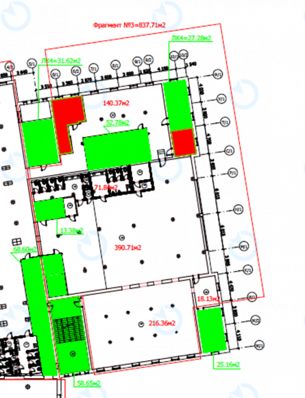 Оренда офісу 929 м.кв 2 поверх ROSHEN PLAZA - фото 11