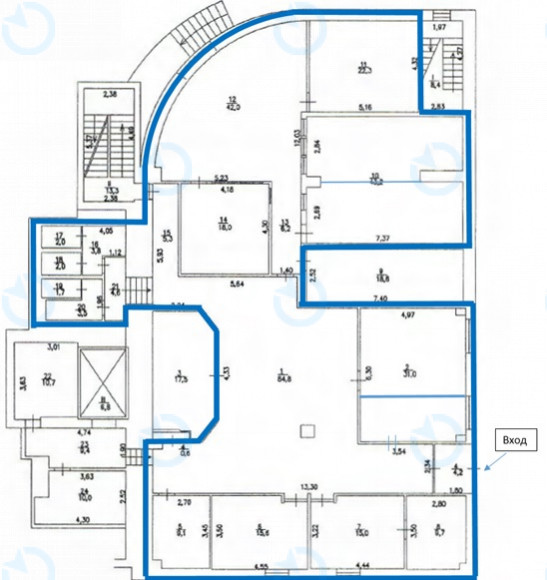 Оренда офісу 324 м.кв 0 поверх Horizon Office Tower - фото 13