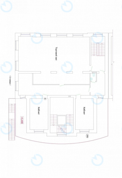 Оренда офісу 363 м.кв 1 поверх Борисоглібська, 2 - фото 5