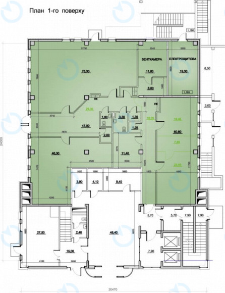 Аренда офиса 263 м.кв 1 этаж Дегтяревская, 33В