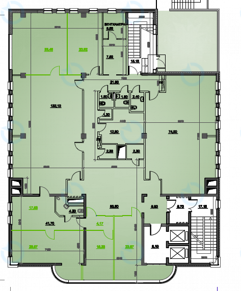 Оренда офісу 3000 м.кв 1-8 поверх Дегтярівська, 33В - фото 25