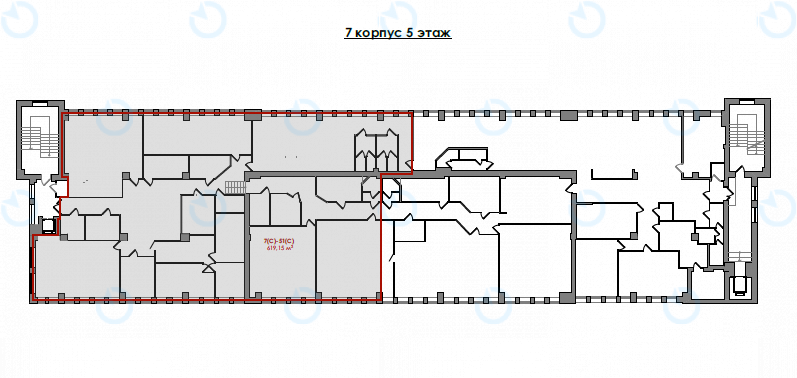 Аренда офиса 619 м.кв 5 этаж Форум Деловой Городок - фото 5