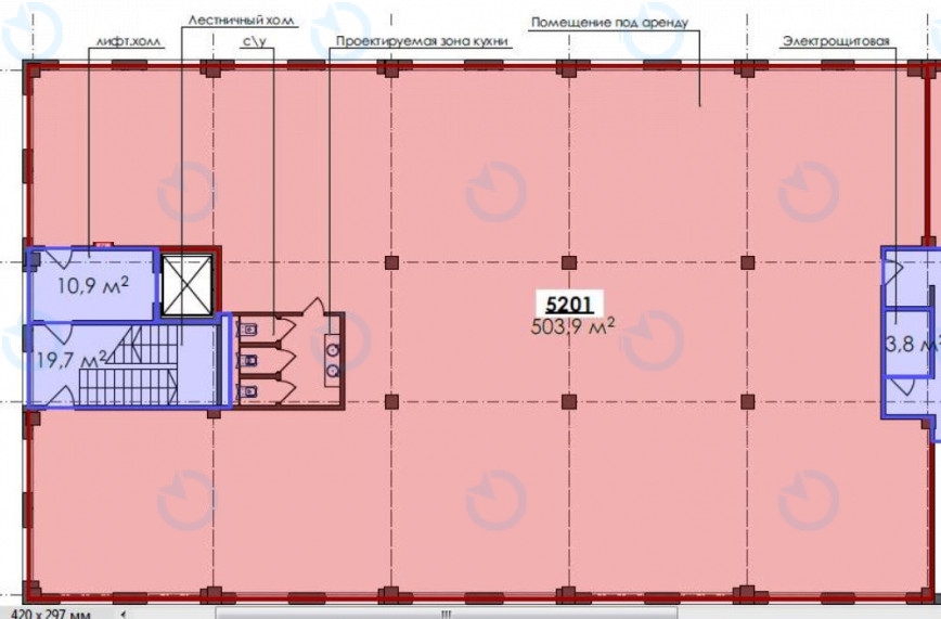 Аренда офиса 503 м.кв 2 этаж Форум City Garden - фото 11