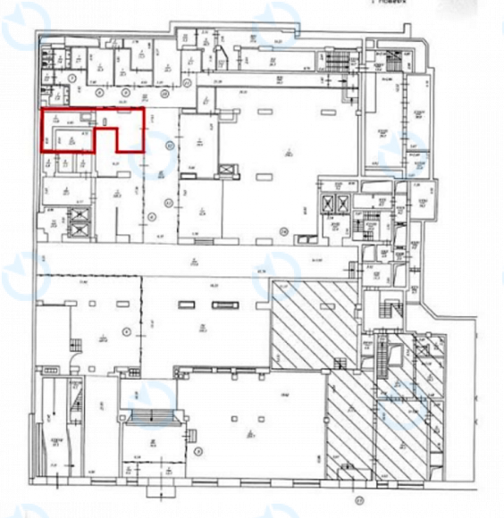 Аренда офиса 60 м.кв 1 этаж Леонардо (II очередь) - фото 14