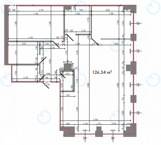 Оренда офісу 126 м.кв 3 поверх Форум Парк Плаза - фото 10