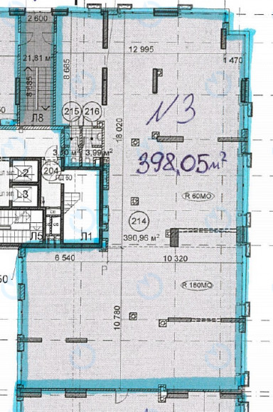 Оренда офісу 398 м.кв 2 поверх ЖК "Французький квартал II" - фото 20