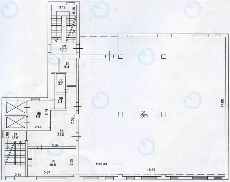 Аренда офиса 370 м.кв 6 этаж Графит (GRAPHITE) - фото 6